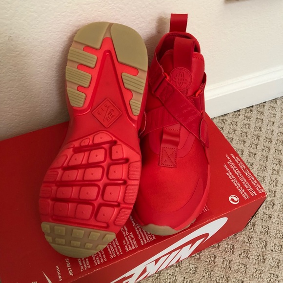 ✔️New✔️ NIKE red Air Huarache City ~ various - Picture 4 of 6